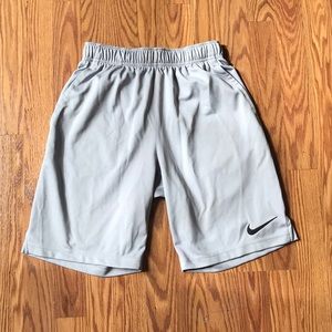 Men’s Grey Nike DRIFIT Basketball Shorts